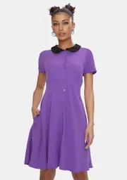 [Black Friday] Purple Stop It Mini Dress