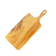 Acacia Wood Serving & Pizza Board with Handle