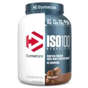 DYMATIZE ISO100– 100% Hydrolyzed Whey Protein Isolate, 3 lb (1.3 kg) 15 Flavours