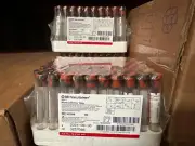 BD RED/GREY TUBE 8.5ML TIGER TOP 100/PK