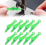 Fish Mouth Sewing Machine Needle Threader, 2024 New Automatic Needle Threader for Sewing Machine Fish Type Needle Threader, Quick Sewing Machine Loop Easy Selfthread Needle Threaders Tool (10)