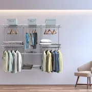 CostwayCustom Closet Organizer System with Shelves for Bedroom