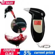 1PC Professional New LCD Digital Breath Alcohol Tester Breathalyser Police NEW