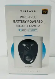 Virtavo Security Cameras Wireless Outdoor, Battery Powered