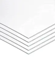 UCreate Foam Board, White, 22" x 28", 5 Sheets 22" X 28", White