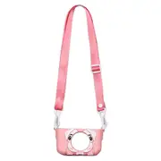 Children's Camera Silicone Shell Cute Kids Camera Protective Cover Case Cartoon Camera Toys Outdoor Photography Camera Cover Pink Dog