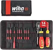 Wiha TorqueVario-S VDE Torque Screwdriver Set, 0.8-5 Nm Size (13 Pieces)