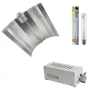 600w HPS Grow Light Kit with Osram Plantastar Bulb and 70cm X 62cm Reflector and Ballast