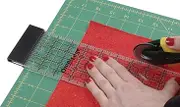 OmniEdge 4-Inch-by-36-Inch Non-Slip Quilter's Ruler
