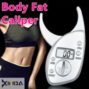 Skinfold Fitness Gym Fat Caliper Measurement Weight Electronic Loss Tester Body