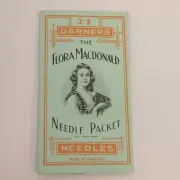 Antique Flora Macdonald 2/5 Darner Betweens Needle Packet Needles Abel Morrall's