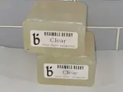 Lot of 2 NEW & SEALED BRAMBLE BERRY SOAP BASE - CLEAR