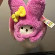 NEW PEEPS X MY MELODY EASTER PLUSH BASKET 11" HELLO KITTY With double Tags