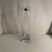Vintage Bohemia Crystal Glass Vase From Czech Republic New W/O Box