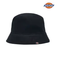 在飛比找momo購物網優惠-【Dickies】男女款黑色純棉暗格紋側邊品牌Logo織標漁