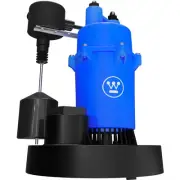 Westinghouse WH50TP - 1/2 HP Cast Aluminum Submersible Sump Pump w/ PB Vertic...