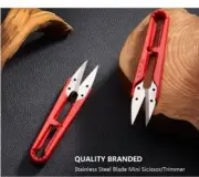 4x Stainles Steel Trimming Nipper Yarn Thread Cutter Scissor Portable Mini Clipp