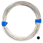 Craft Wire 1 Ounce (3 Ft) 925 Sterling Silver Wire 12 Gauge, Round, Half Hard - from