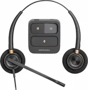 HP POLY EncorePro 520 Binaural Headset +Quick Disconnect Wired Head-band Calls/Music Black
