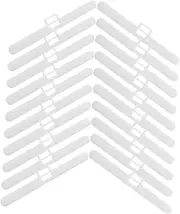 JOINPAYA 20Pcs Vertical Blind Holders Durable Window Blind Hangers for Simple Installation Repair Minimalist Design for Home Curtains