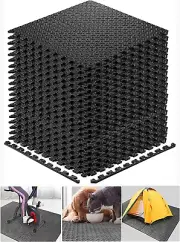 Exercise Mats Puzzle Foam Mats Gym Flooring Mat Cover 20 SQ.FT Interlocking Foam