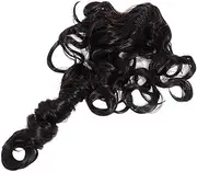 Baluue Long Wavy Ponytail Extension Wig Synthetic Hair Piece for Women Claw Clip Braid Extensions