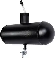 JMCHstore Aluminum Mini bike Gas Fuel Tank Cylinder 4x12'' for Coleman Baja Montser Mega moto Predator Hemi non 212 Engine, Massimo Axis RealTree Motovox Mototec Dirt Gas Bike, Go Kart Parts (Black)