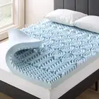 King Size Cool Gel Mattress Bed Top Quality Memory Foam Matress Topper 5cm Thick
