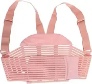 COLLBATH Adjustable Pregnancy Support Band Maternity Belt Breathable Material Shoulder Straps for Waist Back Support