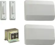 Accessory - 8.25 Inch Single Entry Kit with 2 Button Door Chime Quorum Lighting