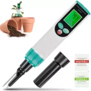 Food pH Meter Digital Soil Tester Thermometer for Sourdough Bread Canning !ø