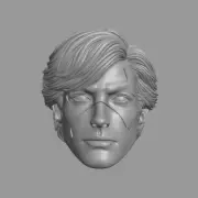80's Nightwing Dick Grayson v1 custom head for McFarlane DC & other figures