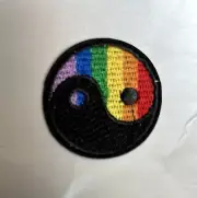 MR ALE Hippie/Pride Patch Embroidered Iron-On/Sew-On Patch P60
