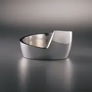 Nambe Spiral Wine Coaster