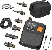 Electric Air Pump-Portable Paddle Pump, High Efficiency PSI Compressor for Fast Inflation | Multipurpose Swelling Mattresses with Cushions, Outdoor Camping Beds, Sports Equipment