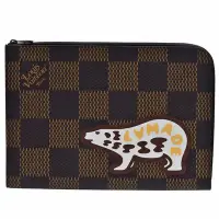 在飛比找Yahoo奇摩購物中心優惠-LV N60390 NIGO限量聯名POCHETTE JOU