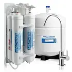 ApecWater Reverse Osmosis System 4Stage Filtration White+Automatic Shutoff 35Psi