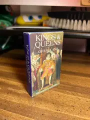 Kings and Queens of England Knowledge in a Nutshell Cards 1995 Fax-Pax 40 Cards