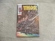 Marvel Comics Thor 6 legacy 732 Kyle Hotz variant cover. Silver Surfer 4 homage