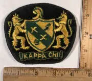 Vintage Kappa Chi Fraternity Sorority Iron On Patch Cost Of Arms Logo Shield