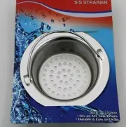 Stainless Steel Kitchen Sink Strainer Waste Plug Drain Stopper Filter Basket