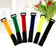 6 PCS Hook and Loop Straps Reusable Fastening Cable Straps and Cable Ties Set
