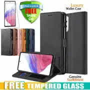 Fr Samsung Galaxy A15 A13 A23 A33 A34 A35 A53 A55 Wallet Leather Case Flip Cover