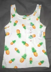 Old Navy Boys 6-7 Pineapple Tank Top
