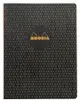 法國RHODIA Heritage 可攤平線裝 橫線筆記本/ L/ Moucheture Black/ Lined