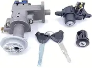 Ignition Switch for Haojue VR150, 2015-2019, Metal, 1-Way, Surface Mount, Rotary, Key Control, One Color