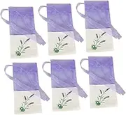 Gatuida 6pcs Sachet Bags Lavender Bag Sachets Flower Pouch Fragrance Sachet Lavender Pouch Bags Drawstring Sachet Pouch Sachets Empty Lavender Sachet Bag Fragrance Bags