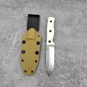 Fixed Blade Field Knife Camping Bushcraft Wilderness Survival Steel Hunting Bush