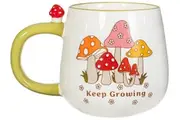 Sass & Belle: Retro "Keep Growing" Novelty Mug