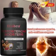 Male Enhancement Capsules Testosteron Booster Enhance Libido,Stamina Non-GMO